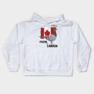 Pigeon of Canada Kids Hoodie